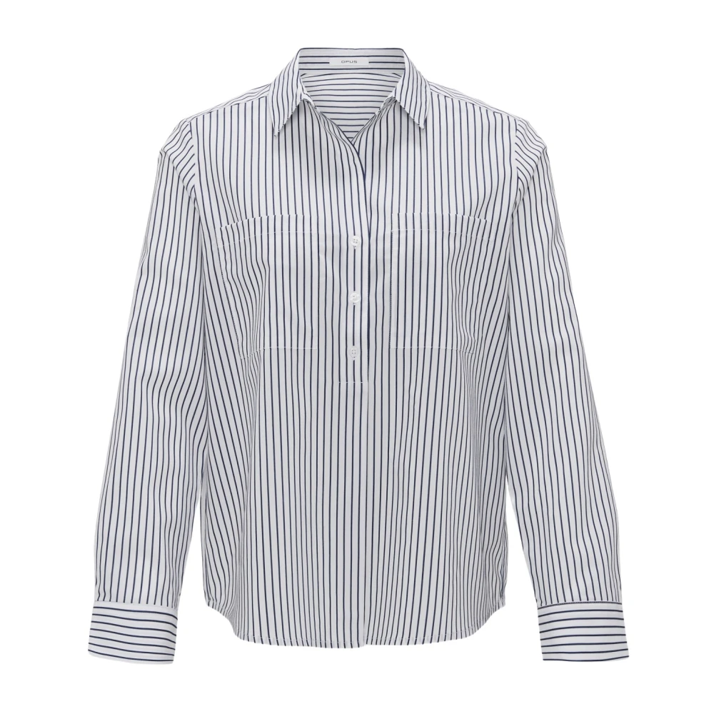 Opus Blouses Blue Dames