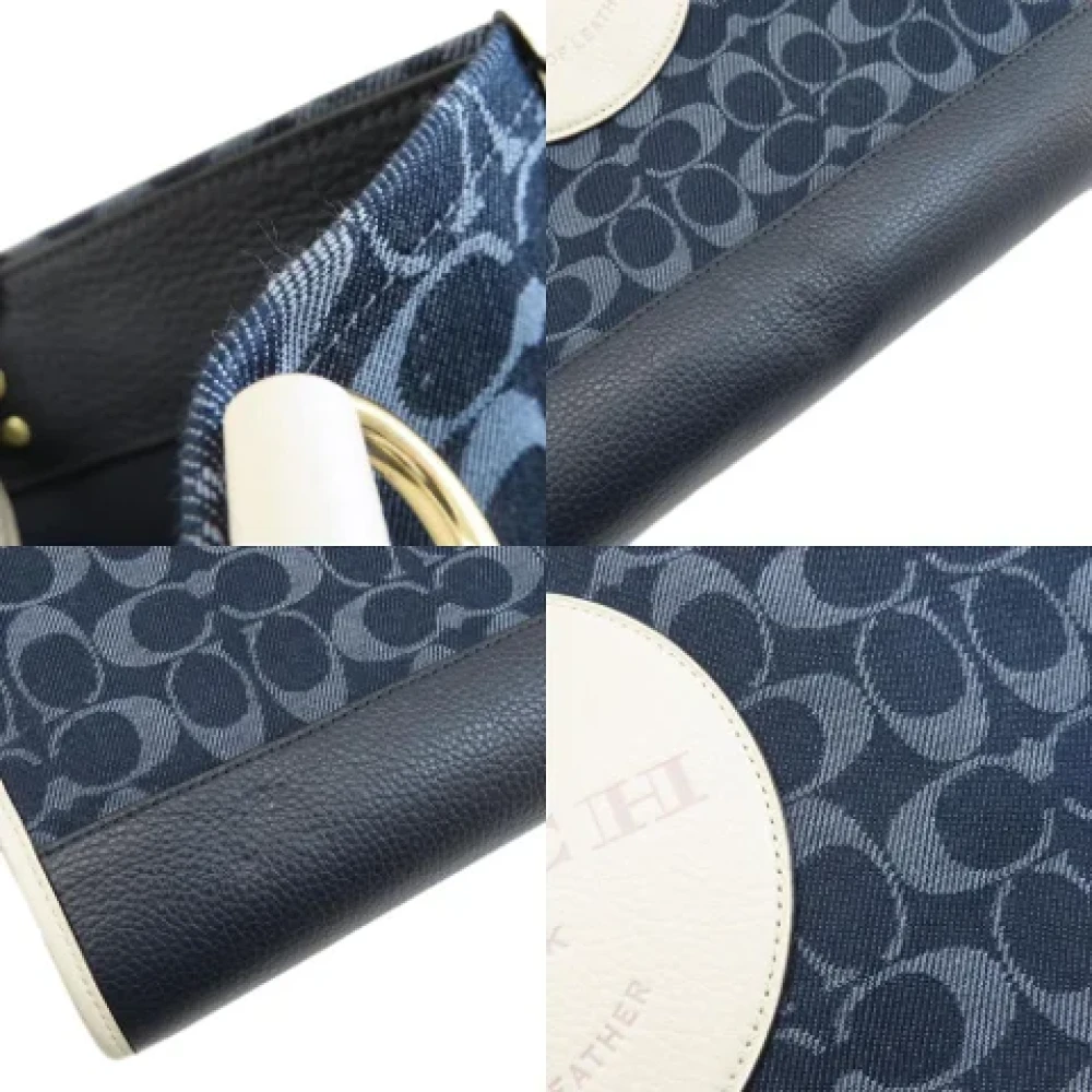 Coach Pre-owned Fabric totes Blue Dames