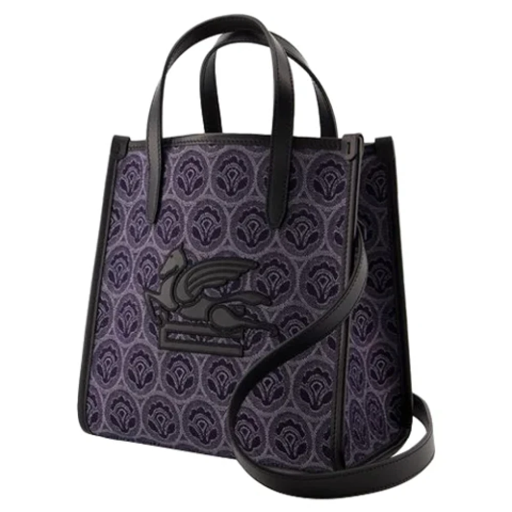 ETRO Cotton handbags Blue Dames
