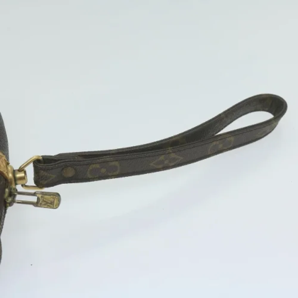 Louis Vuitton Vintage Pre-owned Canvas clutches Brown Dames