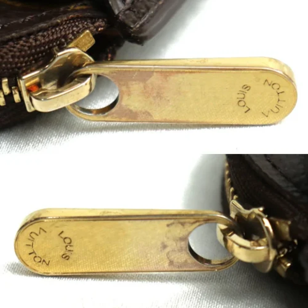 Louis Vuitton Vintage Pre-owned Canvas wallets Brown Dames