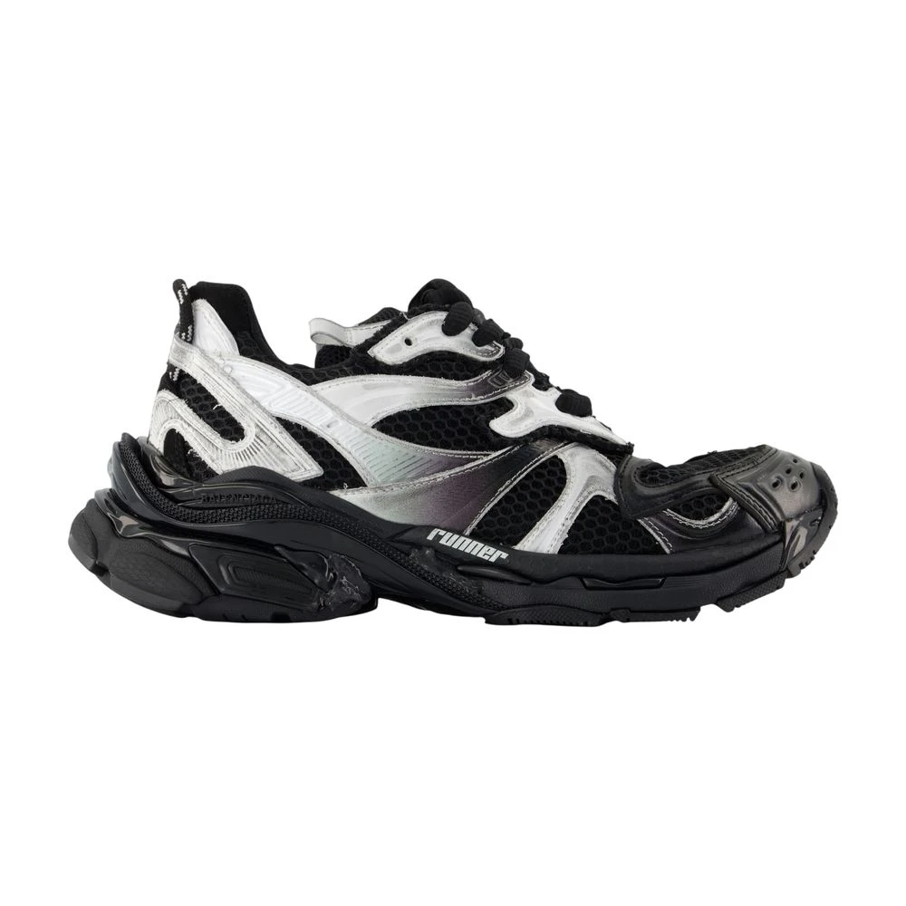 Balenciaga Women's Multicolor Sneakers, 9 Uk, Runner 2 Sneaker