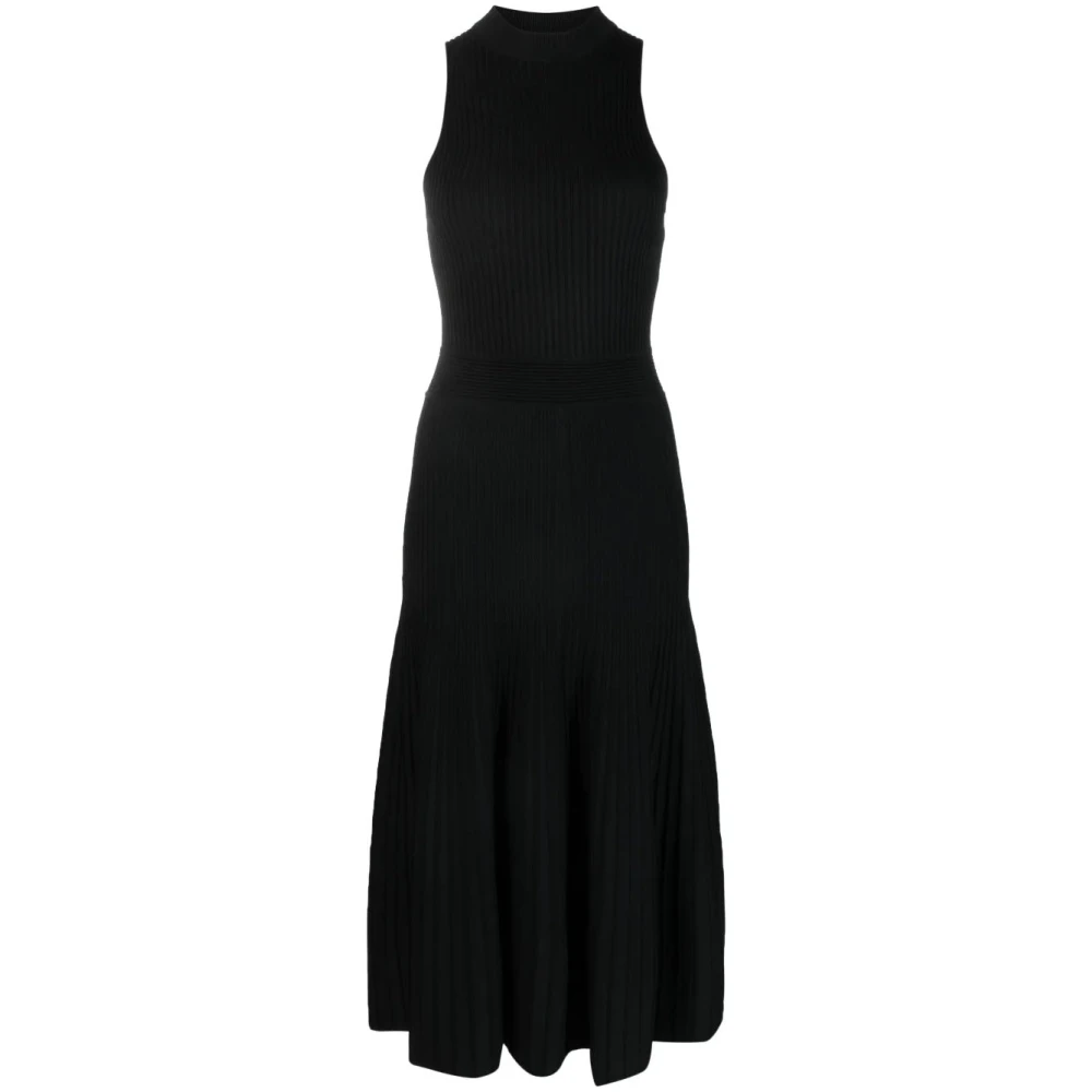 Simkhai Zwarte tank geplooide midi-jurk Black Dames