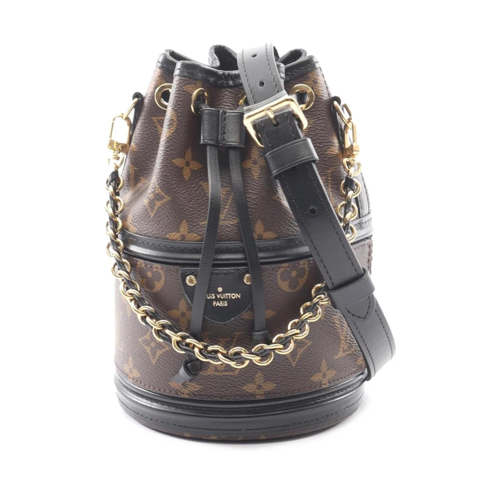 Louis Vuitton Vintage Women's Brown Pre-Owned Vintage Monogram Canvas Bucket Bag