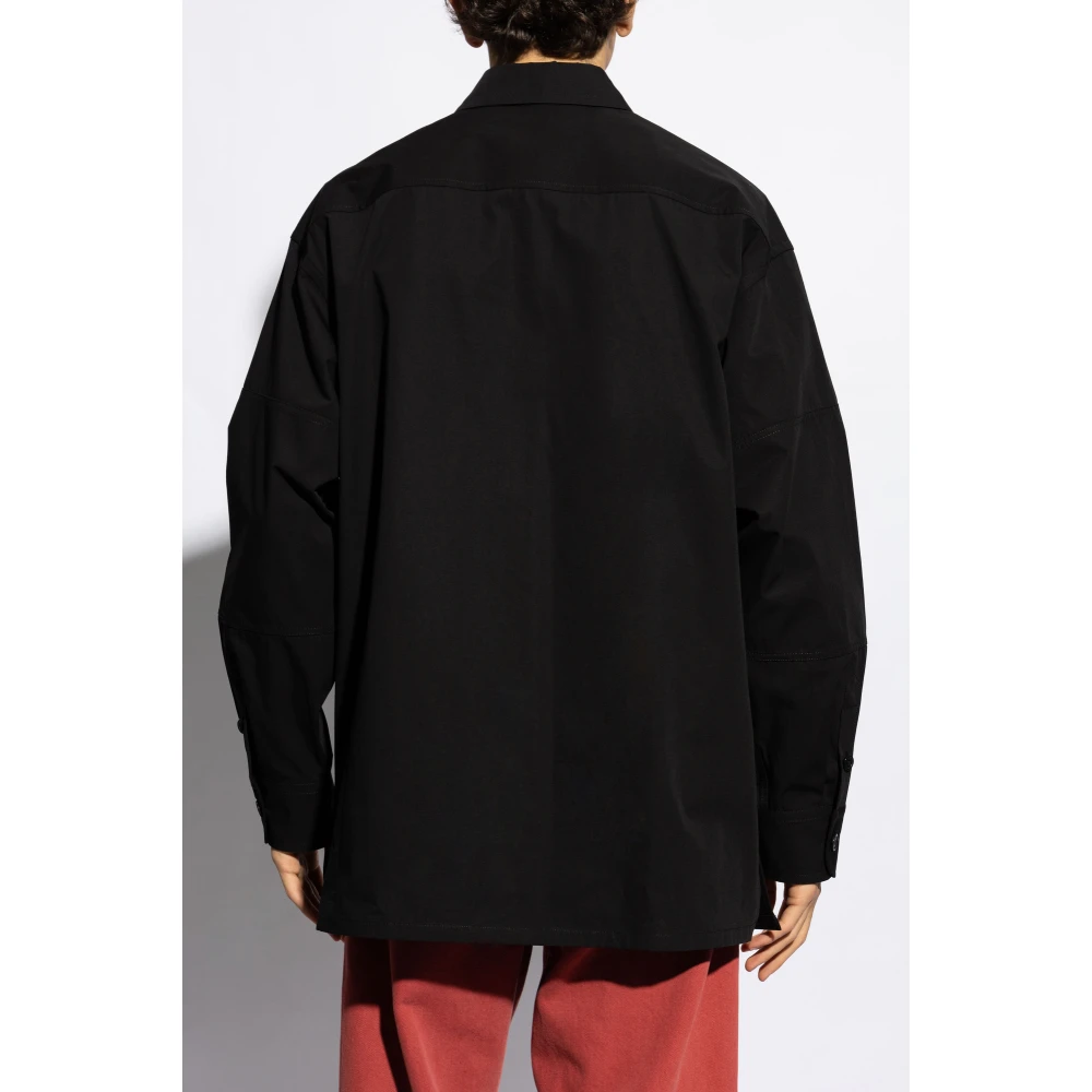 Kenzo Overhemd met een zak Black Heren