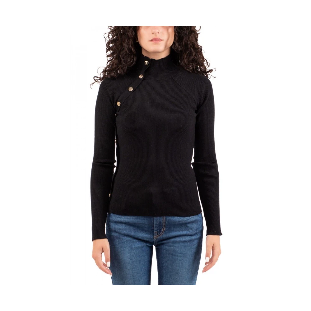 Luckylu Stijlvolle Dames Top Black Dames