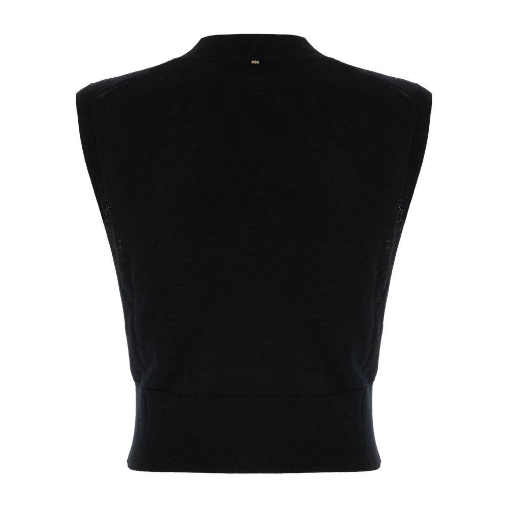 SPORTMAX Stijlvolle Gebreide Collectie voor Jou Black Dames
