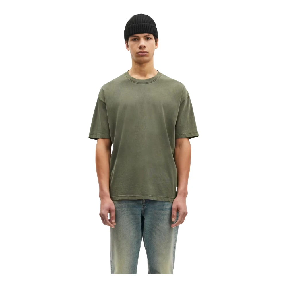 Samsøe Ruimvallend Pigment Jersey T-shirt Green Heren