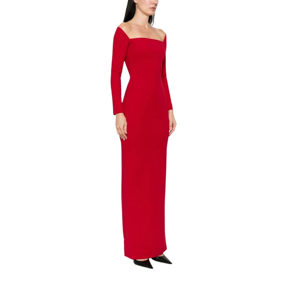 Solace London Women's Red Lolita Maxi Dress