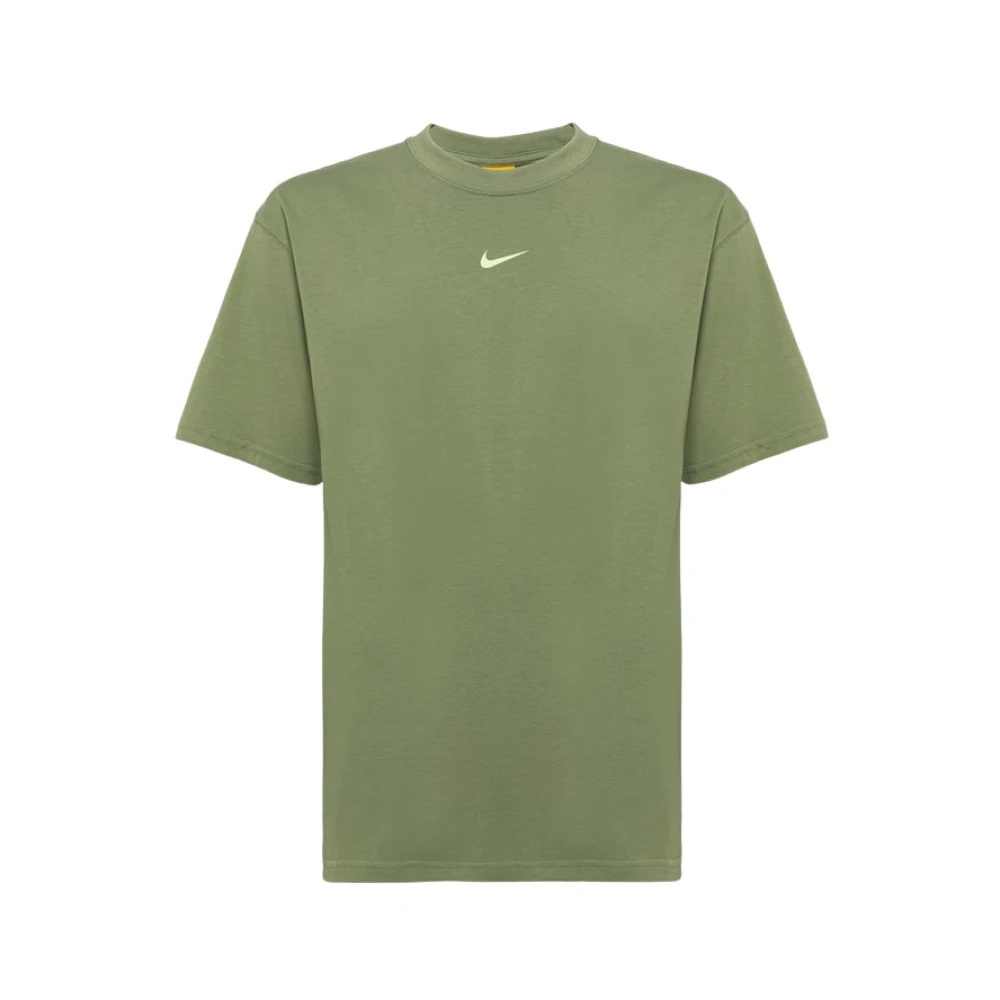 Nike T-Shirts Green Heren