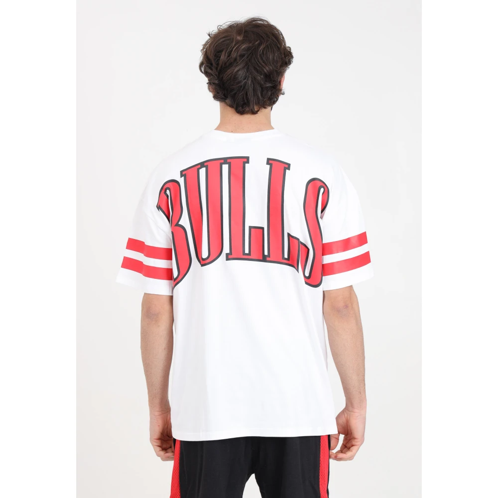 new era Chicago Bulls NBA Arch Graphic T-shirt White Heren