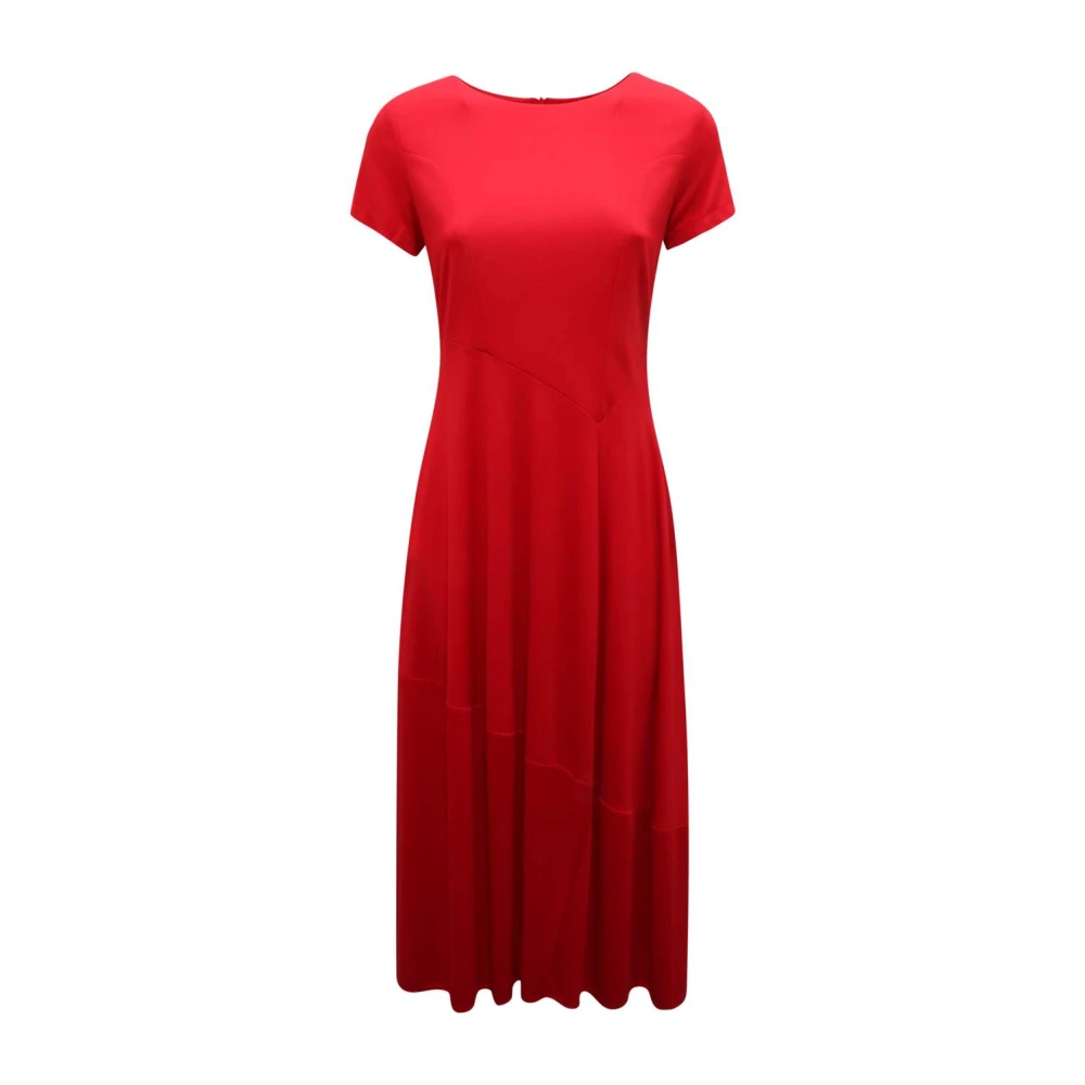 Sandro Ferrone Vrouw Rood Kleedjes Dames, S, Midi Jurk