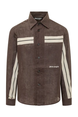 Logo Linen Trackshirt