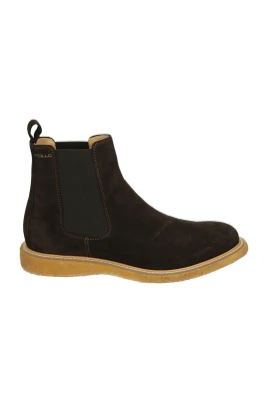 Brun Business Mid Suede Skor