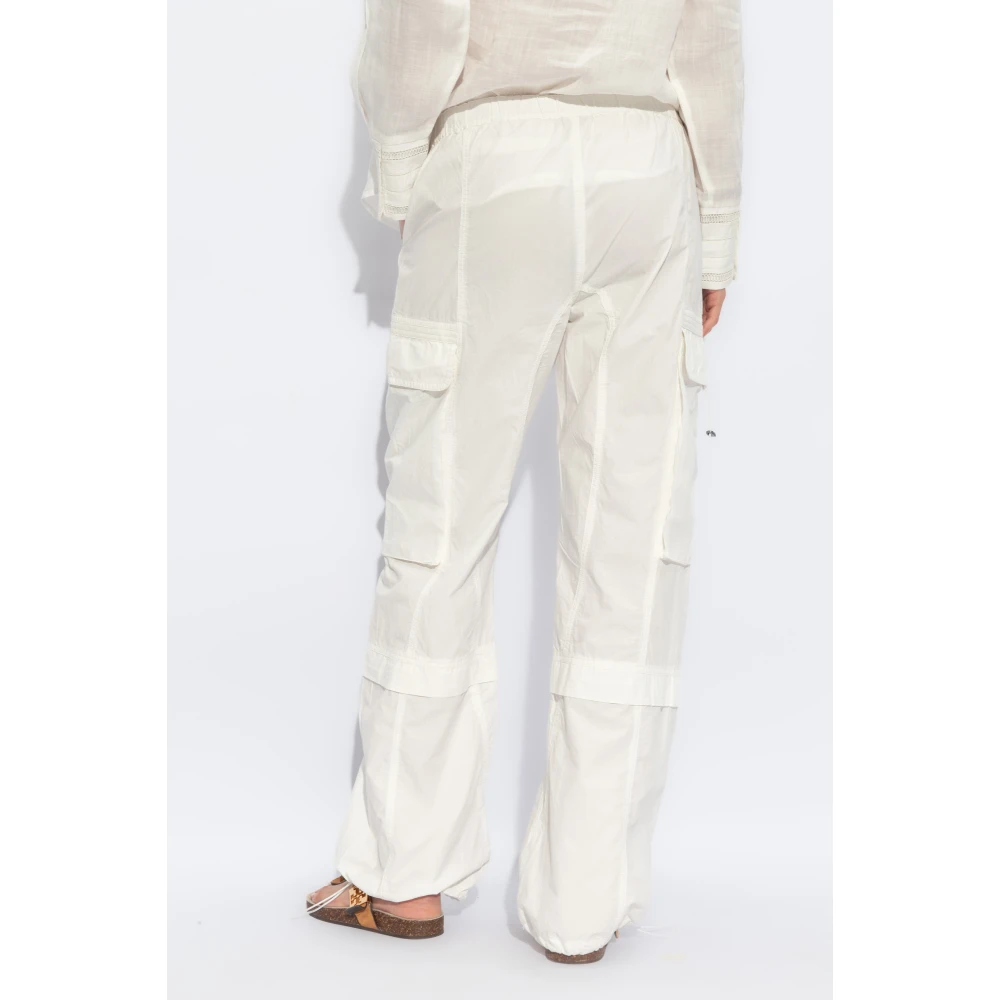 AllSaints Barbara Cargo Broek White Dames