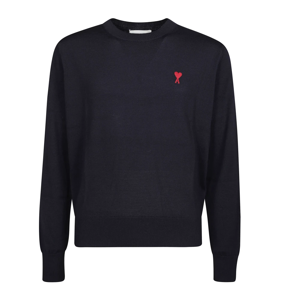 Knitwear > Round-neck Knitwear - - Ami Paris - Modalova