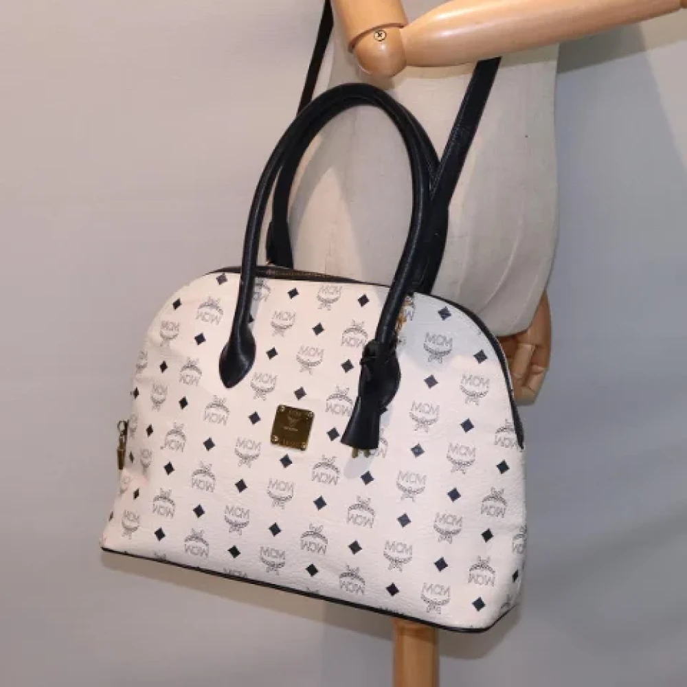 MCM Pre-owned Canvas handbags White Dames