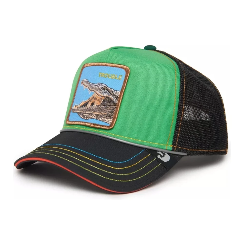 Goorin Bros Krokodil Truckerpet Groen Multicolor Heren