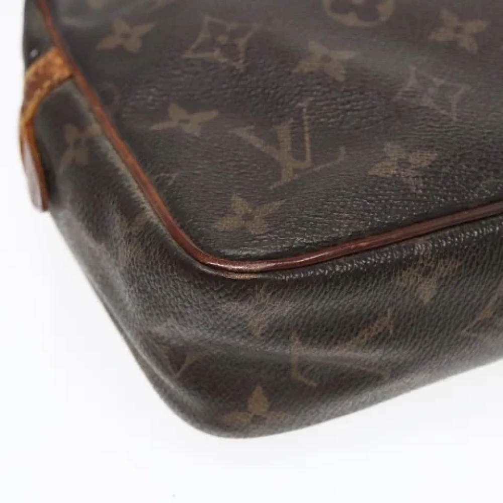 Louis Vuitton Vintage Pre-owned Canvas clutches Brown Dames