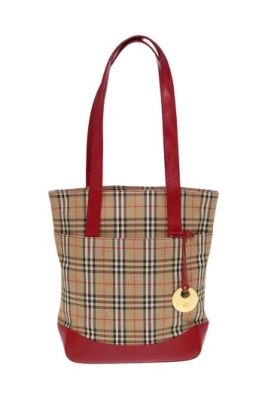 Pre-owned Nova check tote