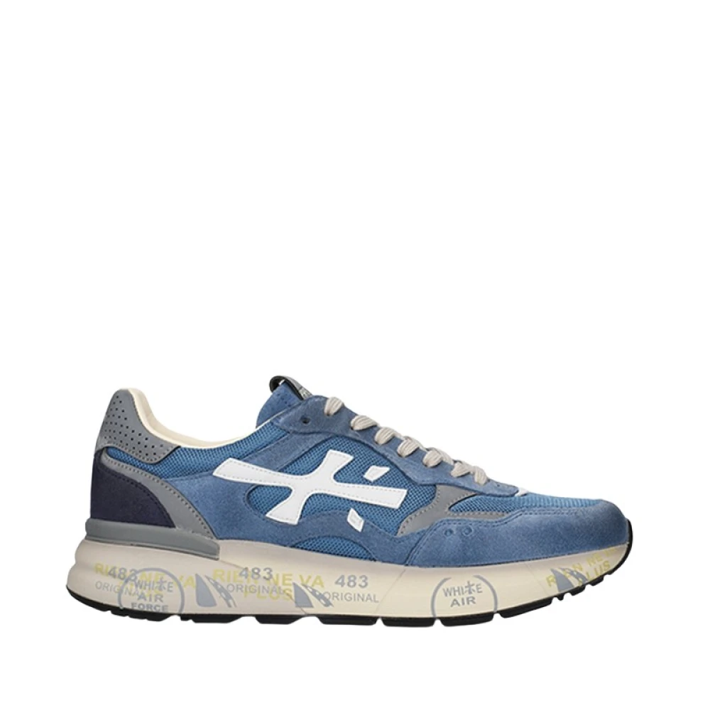 Premiata Men's Blue Sneakers, 7 Uk, Mick 0.1 8120