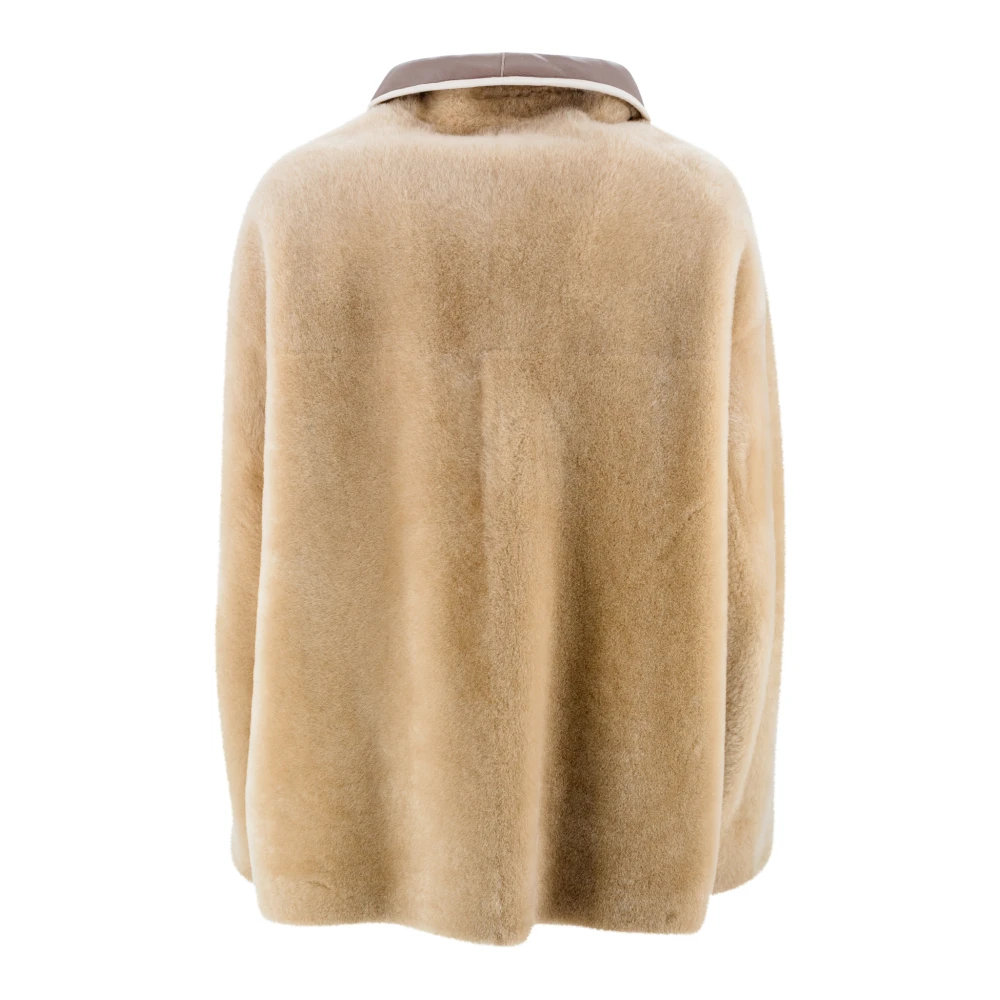 Blancha Beige Jassen voor Stijlvolle Outfits Beige Dames