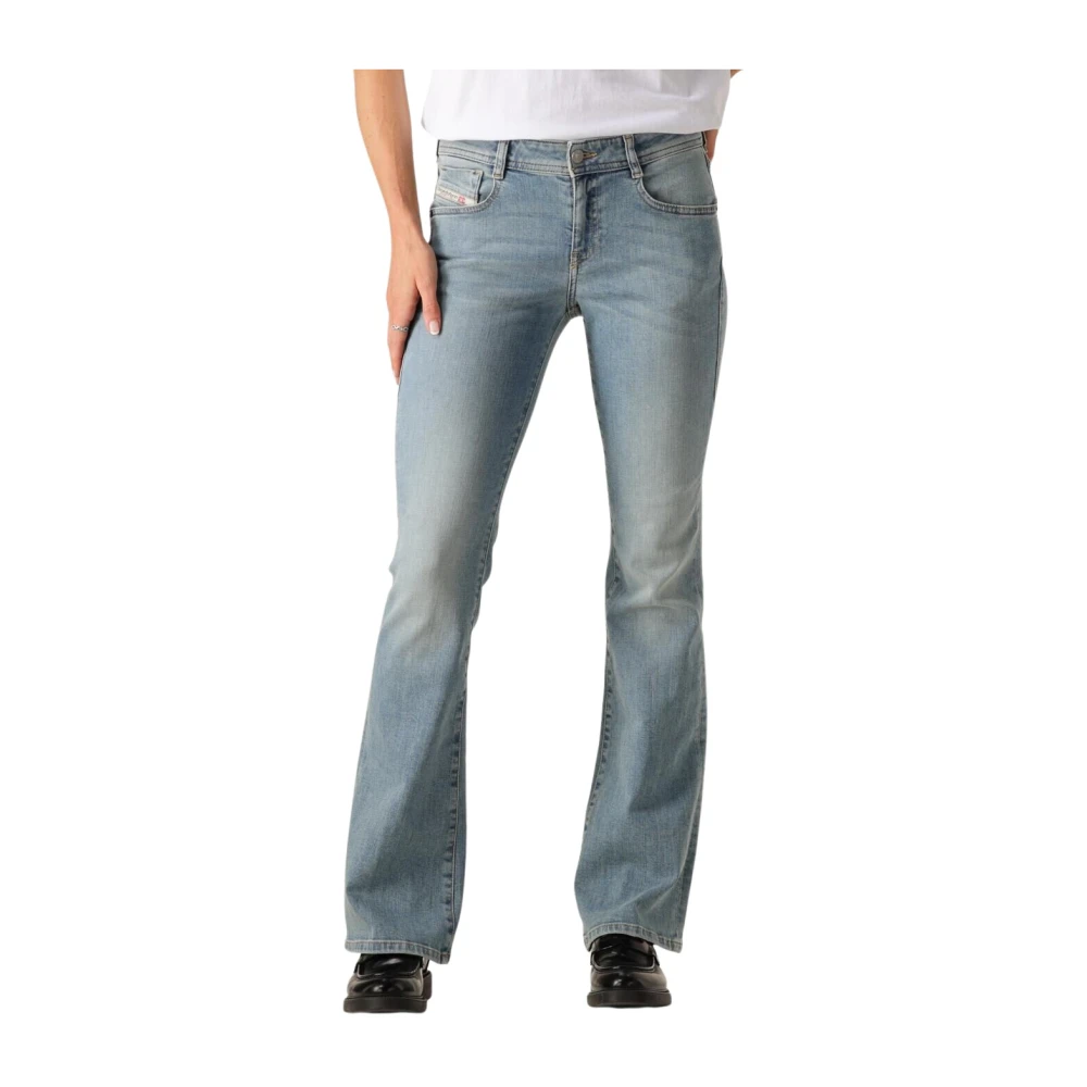 Diesel Retro Flared Jeans 1969 D-Ebby Blue Dames