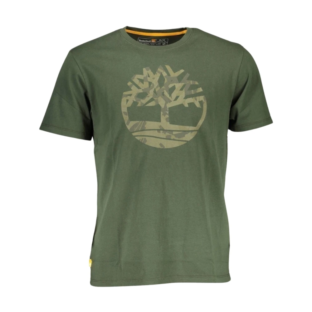 Timberland Korte Mouw T-Shirt Groen Green Heren