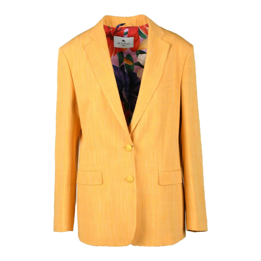 ETRO Jas Yellow Dames