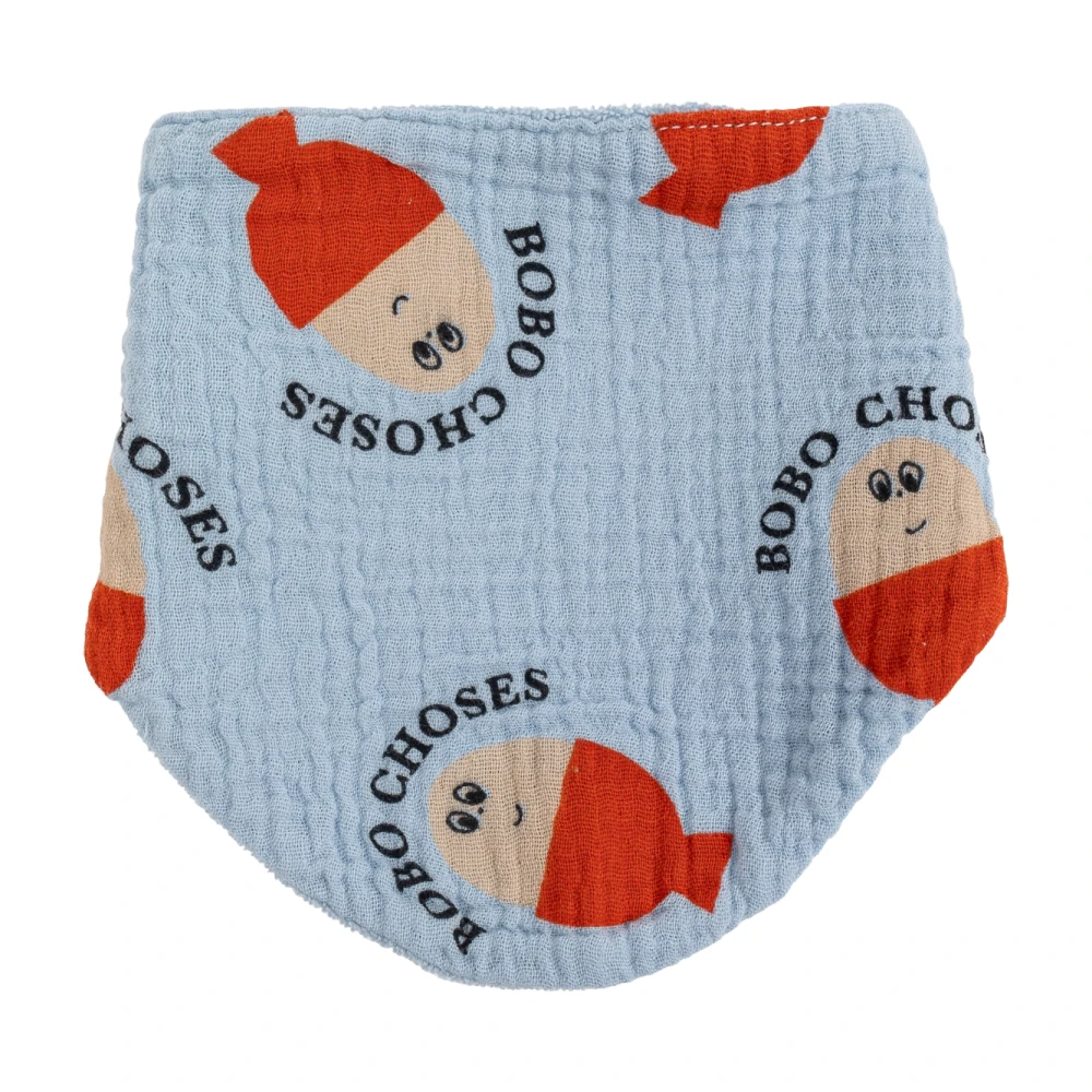 Bobo Choses Mousseline set: luier en slab Blue Unisex