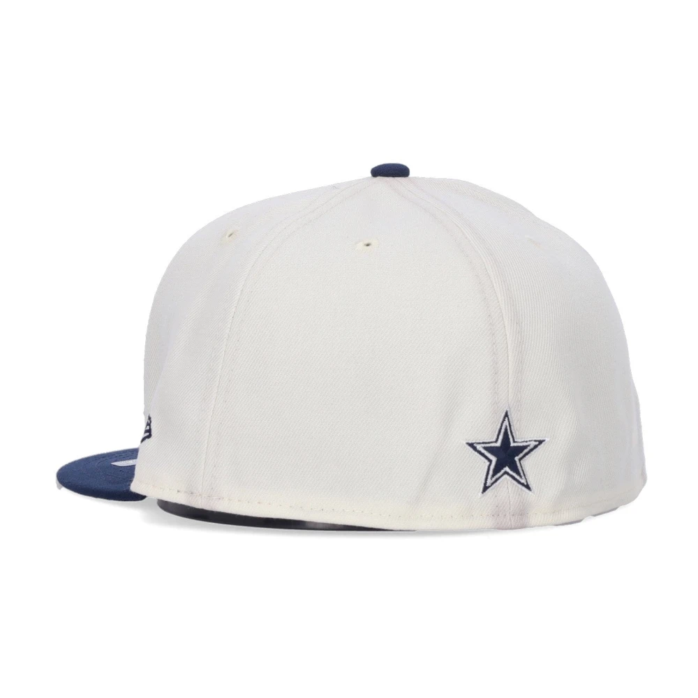 new era Dallas Cowboys Platte Klep Pet White Heren