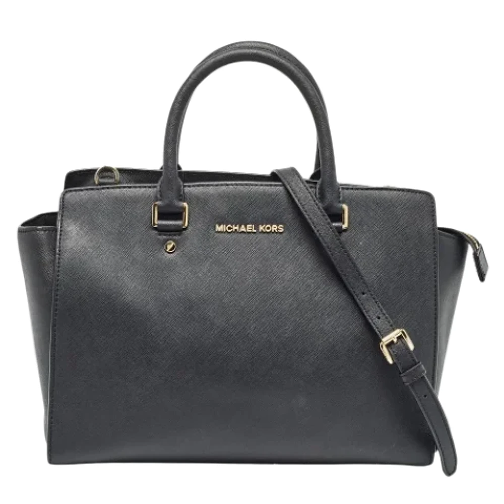 Michael Kors Pre-owned Leather handbags Black Dames