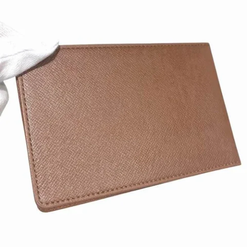 Louis Vuitton Vintage Pre-owned Leather wallets Brown Dames