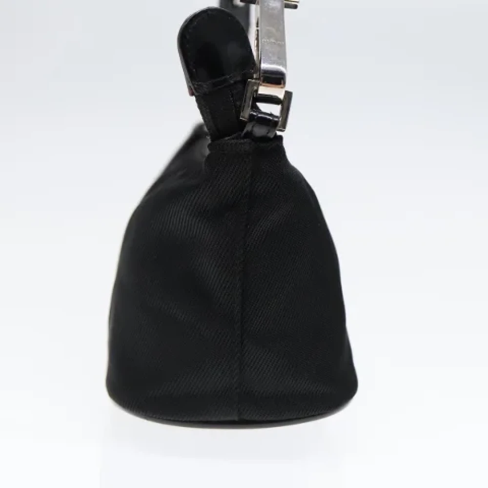 Gucci Vintage Pre-owned Nylon pouches Black Dames