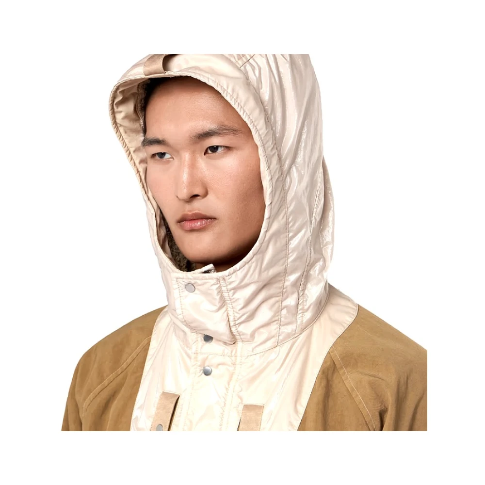 Stone Island Nylon Panama Hoodie met Zijde Multicolor Heren