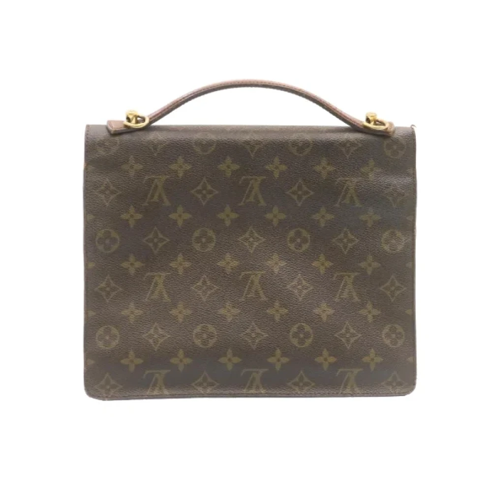 Louis Vuitton Vintage Pre-owned Canvas louis-vuitton-bags Brown Dames