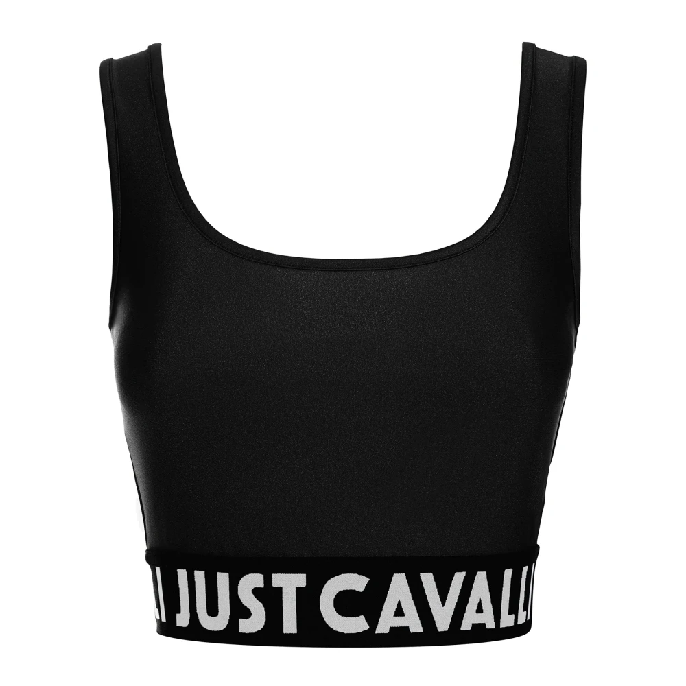 Just Cavalli Stijlvolle Top voor Vrouwen Black Dames
