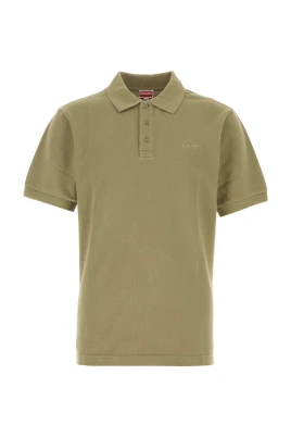 Signature Broderad Slim Polo