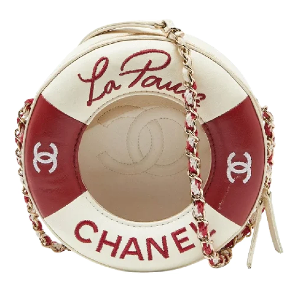 Chanel Vintage Pre-owned Leather shoulder-bags Multicolor Dames
