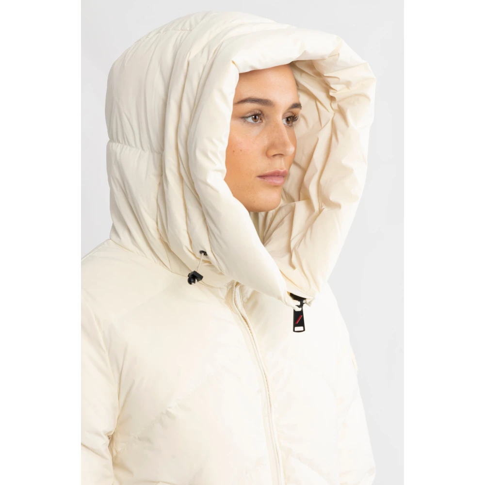 Afterlabel Stijlvolle Off White Winterjas Helsinki White Dames