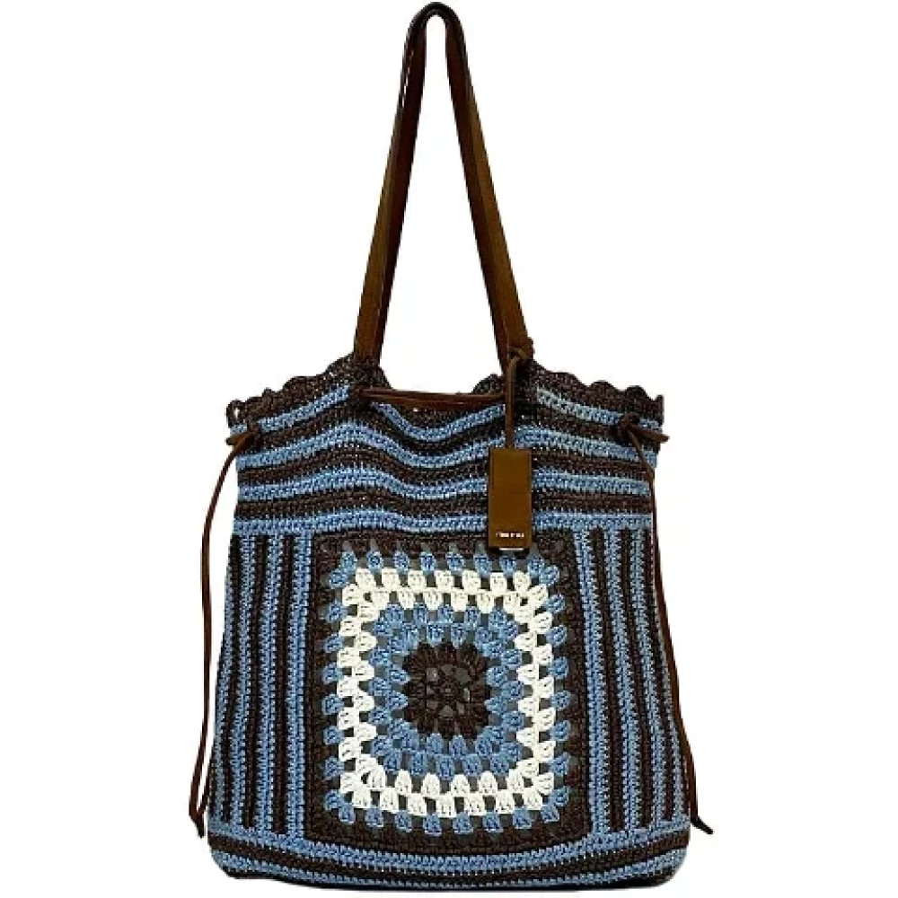 Pre-owned > Pre-owned Bags > Pre-owned Tote Bags - - Miu Miu Pre-owned - Modalova