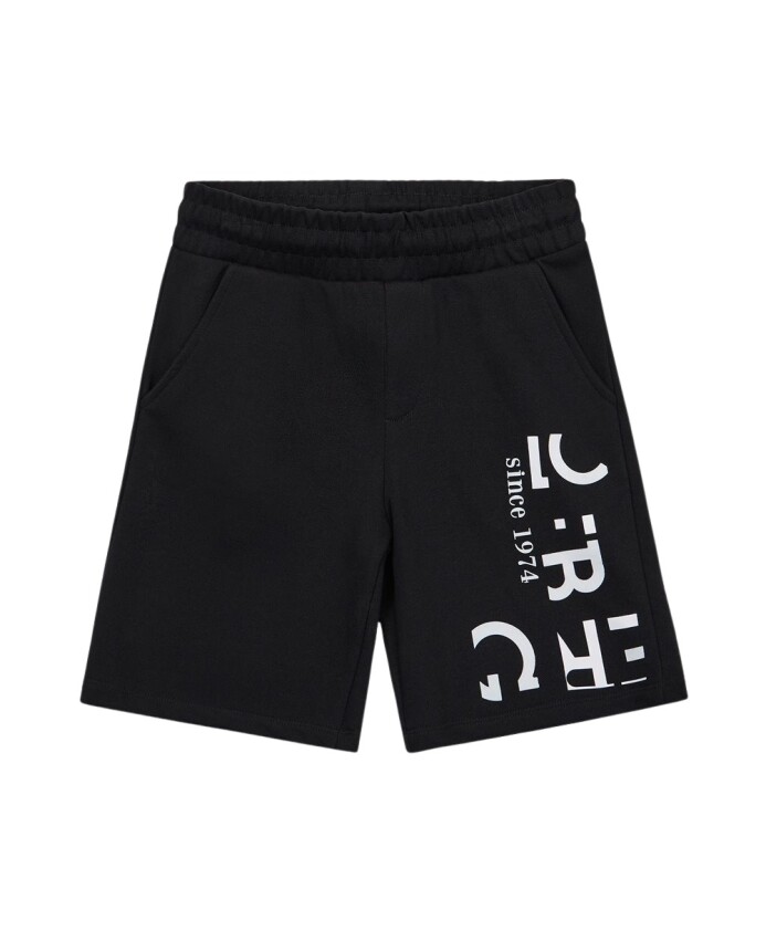 kinderen-zwarte-bermuda-shorts-met-contrasterende-witte-tekst