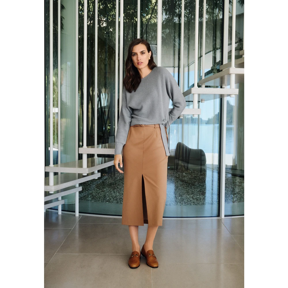 Betty Barclay Elegante Gebreide Trui met Structuur Gray Dames