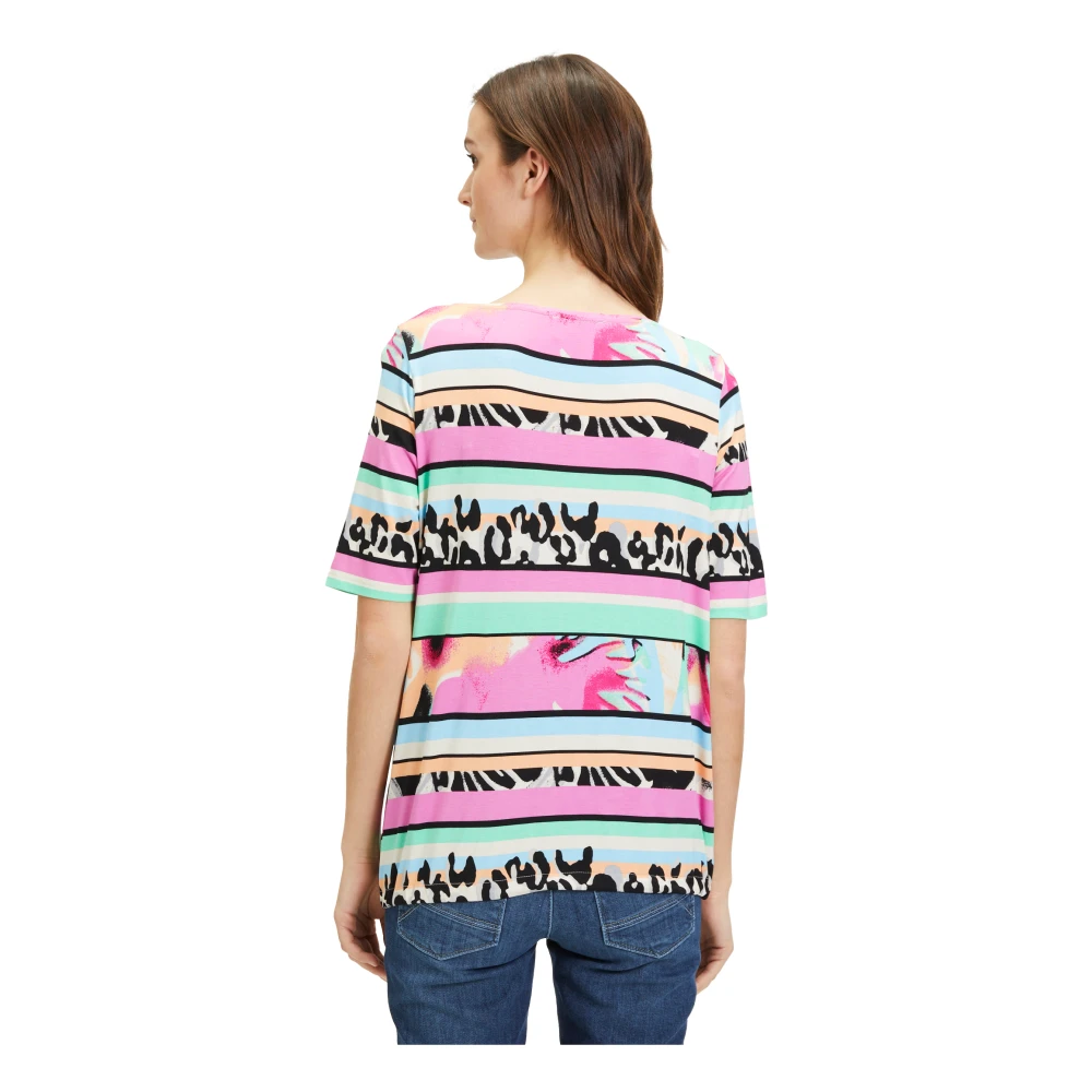 Betty Barclay Grafisch Casual Shirt met Koord Multicolor Dames