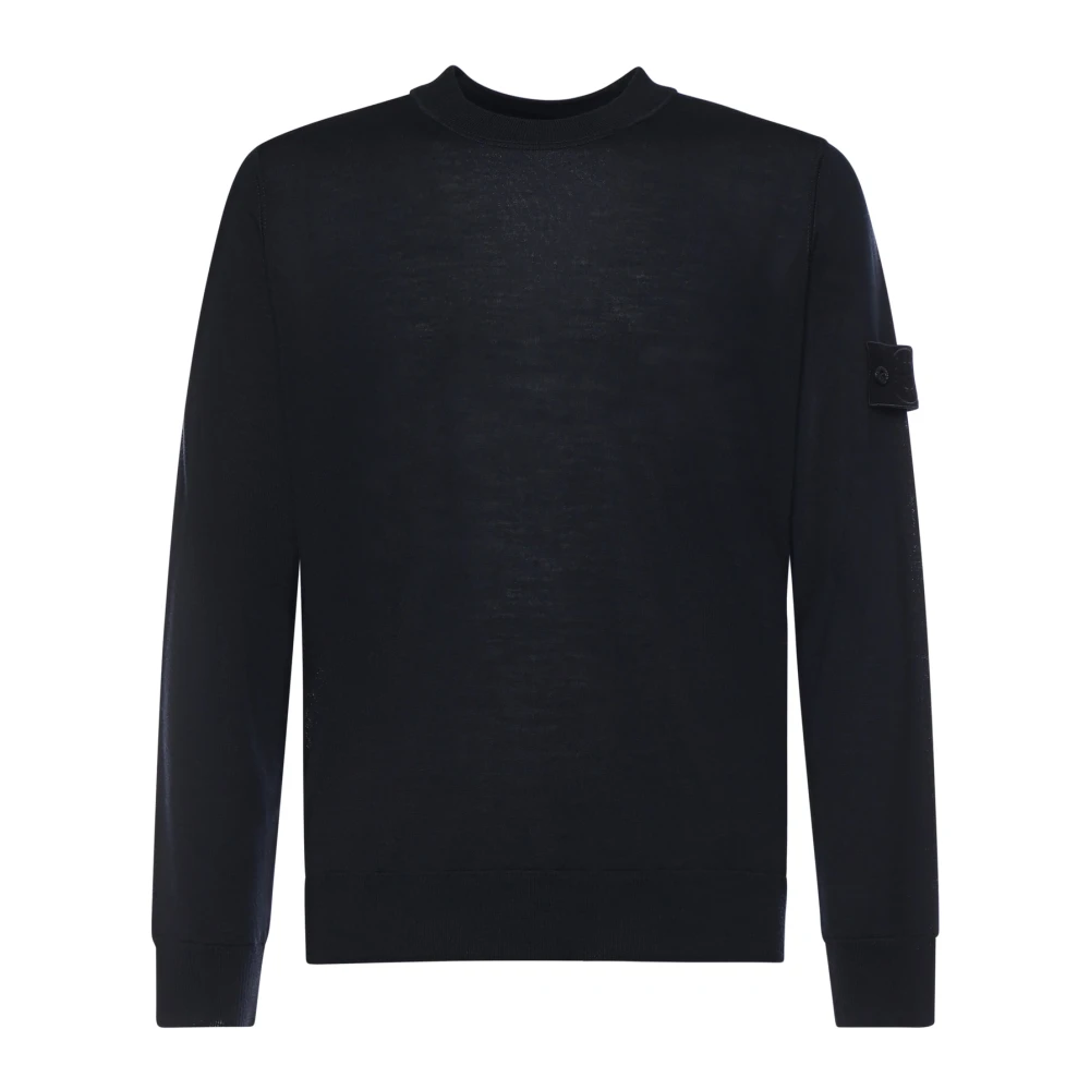 Stone Island Blue Sweatshirts, Male, 2XL, Sweatshirts