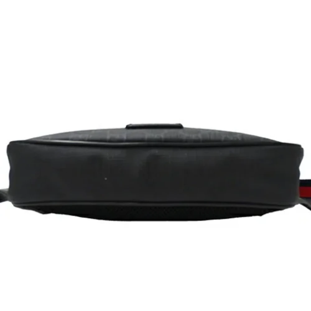 Gucci Vintage Pre-owned Fabric gucci-bags Black Heren