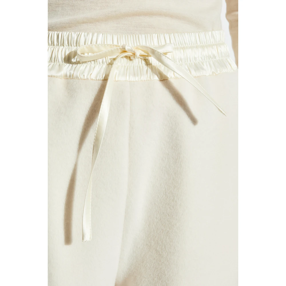 Jil Sander Wollen broek Beige Dames