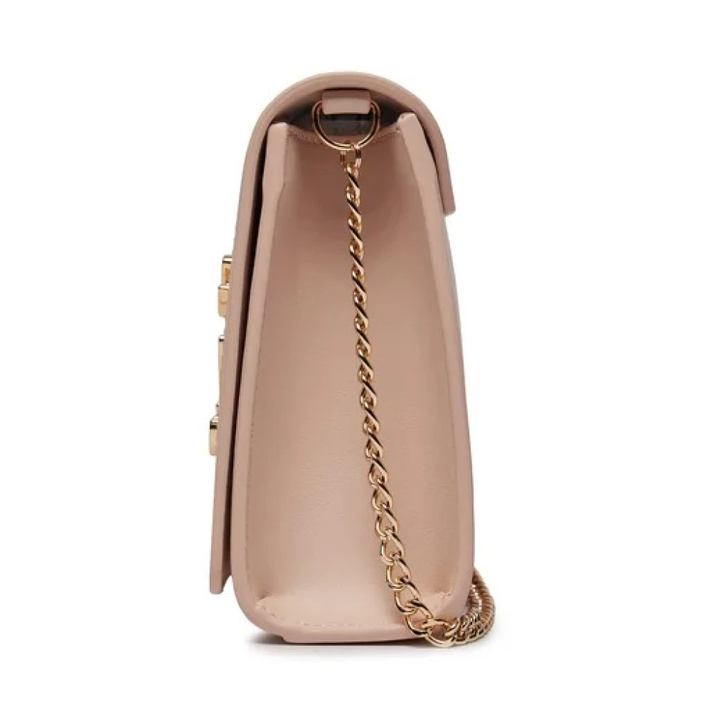 Love Moschino Stijlvolle PU-tas Beige Dames