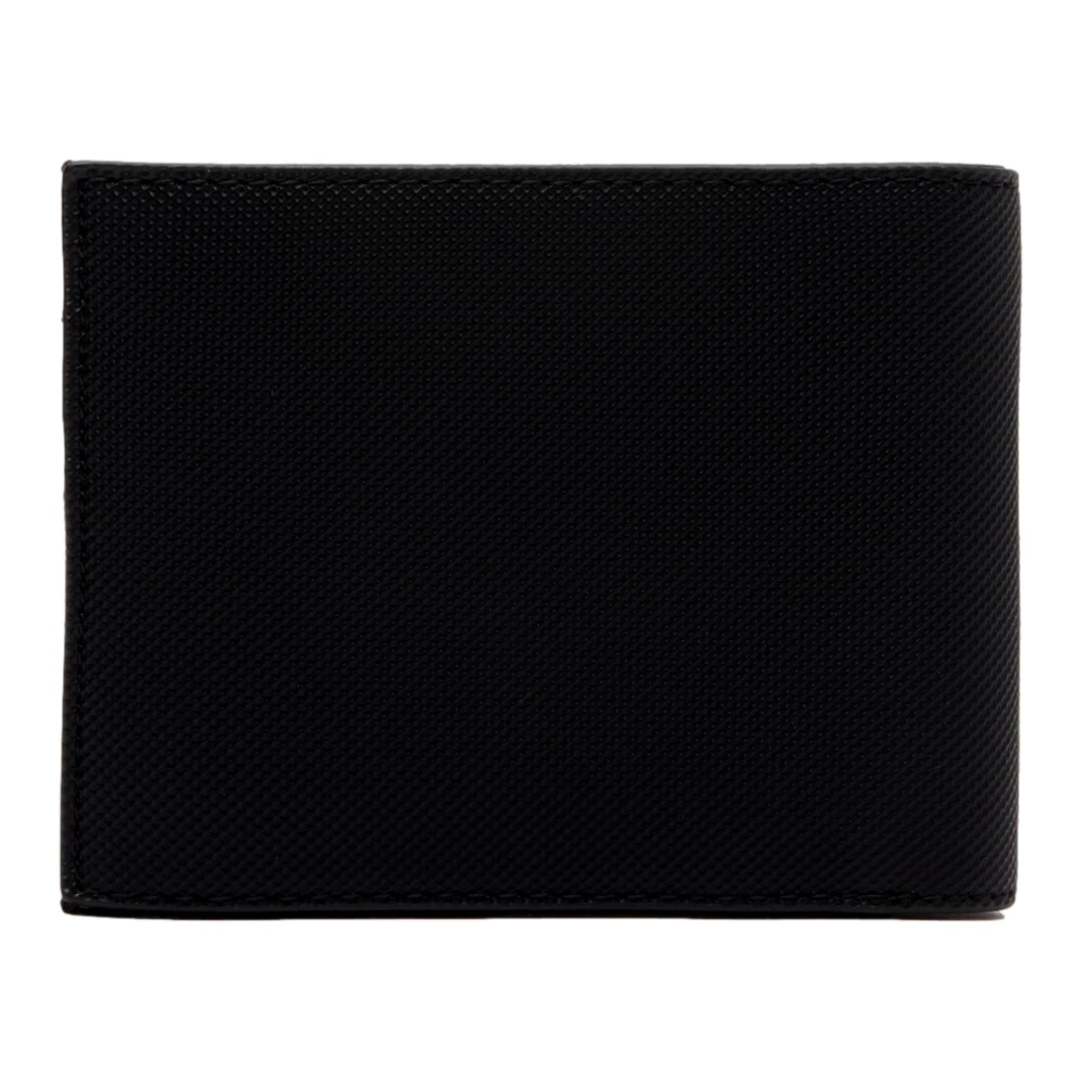 Lacoste Zwarte Pasjeshouder Portemonnee Black Unisex