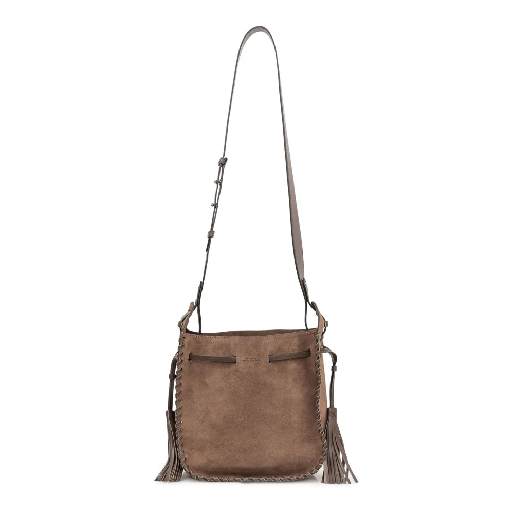 Isabel marant Bruine Crossbody Tas met Tassel Brown Dames